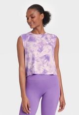 Tie Dye Tank Purple Photo 0