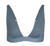 SKIMS Cotton Plunge Bralette Photo 0