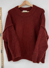 Madewell, Alpaca Wool Red Sweater - 2X Photo 0