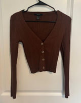 Forever 21 Brown Sweater Photo 0