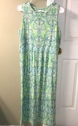 J.Jill Women’s Paisley Print Sleeveless Maxi Dress Photo 0