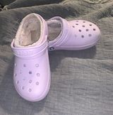 Crocs Fur-Lined Lavender Photo 0