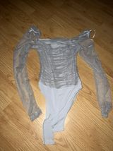 New Look Grey Bodysuit Photo 0