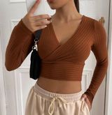 SheIn rib knit crop top Photo 0