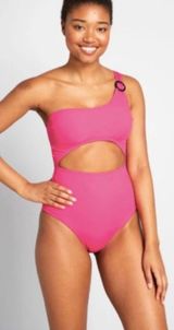 Modcloth  Raspberry The Sierra One-Piece Swimsuit Photo 0