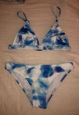 SheIn Tie Dye Bikini Set Photo 0