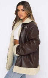 White Fox Wild Ride Biker Jacket Size S/M Photo 0