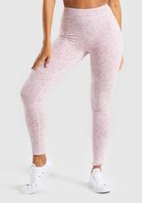 Gymshark Pink Fleur Leggings Photo 0
