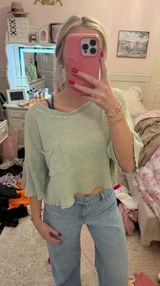 Altar'd State Top Oversized Photo 0