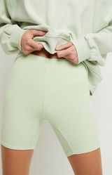 PacSun Mint Biker Shorts Photo 0
