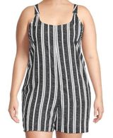 Derek Heart Stripped Romper Photo 0