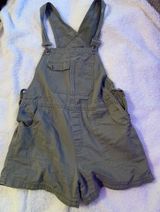 Xhilaration Army Green Overalls Photo 0