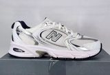 New Women’s 8/Mens 6.5 New Balance 530 white blue Photo 0