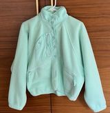 FP Movement  Hit the Slopes Fleece Jacket in Jade Ice Mint Green Photo 0