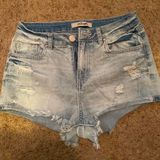 Refuge Light Denim Shorts Photo 0
