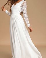 Lulus White Dress Photo 0