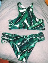 Halter Bikini Green Photo 0