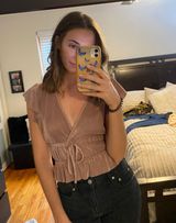 ZARA textured top Photo 0