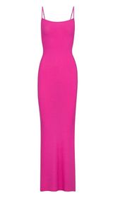 SKIMS Hot Pink Dress Photo 0