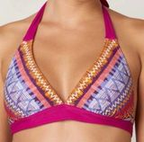 prAna Women’s Triangle Bikini Top Halter Ties Size Small Photo 0