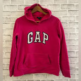 Women’s pink logo pullover sweatshirt hoodie Size Medium Photo 0