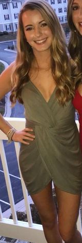 Tobi Green Dress Photo 0