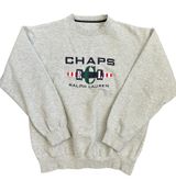 Vintage Y2K  Ralph Lauren Embroidered logo Crewneck Sweatshirt Gray Size Large Photo 0