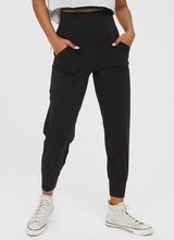 OFFLINE By Aerie Real Me Jogger in True Black Size XL TALL Viral Legging Pants Photo 0