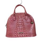 Brahmin Georgina Pink Punch Melborne Satchel Purse Bag Womens NEW No Tags Photo 0