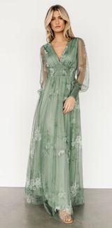 Baltic Born Layla Tulle Maxi Dress NWT Photo 0