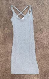 Gray Sweater Dress Photo 0