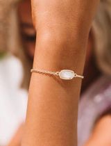 Kendra Scott silver And Ivory Bracelet New Photo 0