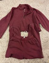 Girlfriend Collective  50/50 Sweatshirt and Pants Set Photo 0