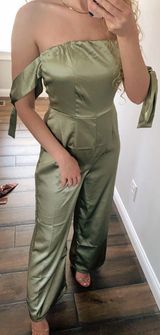 Forever 21 Satin Jumpsuit Photo 0