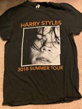 Harry Styles Concert T Shirt Black Photo 0
