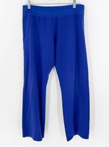 FIGS Blue Elastic Waistband Livingston Basic Scrub Pant Women's Size Small FLAW Photo 0