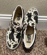 Vans Cow Print  Slip Ons Photo 0