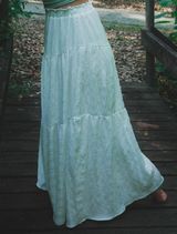 Long White Skirt Photo 0