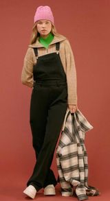 Forever 21 Ripped Denim Overalls Photo 0