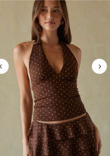 American Threads Polka Dot Skirt Set Two-Piece Photo 0