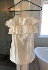 DO+BE White Strapless Dress Photo 0