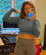 Vital Seamless Long Sleeve Crop Top Photo 0