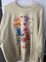 PacSun Strawberry Shortcake Yellow Pullover Photo 0