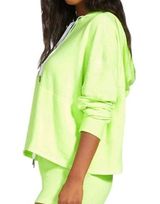 Steve Madden  Neon Yellow Sweatshirt Hoodie Pullover w/ Kangaroo Pocket XXL NEW Photo 0