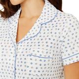 Roller Rabbit Starry Night Blue and Silver Stars Polo Pajama Set Photo 0