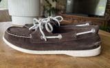 Sperry Top Sider Womens 7.5 Brown Suede Boat Shoes Leather Upper EU 38 Photo 0