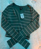 Urban Outfitters Cropped Long Sleeve Top Photo 0