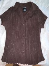 East 5th Brown Blouse Photo 0