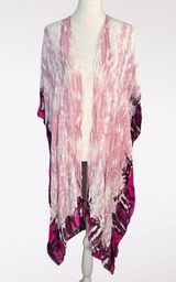 Open Front Kimono Wrap Coverup One Size Photo 0