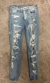 American Eagle Outfitters Ripped Jeans Photo 0